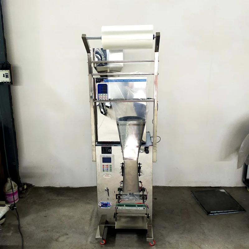 1-25g Fully Automatic Weighing Packaging Machine Granular Powder Medicinal Food Sealing Machine Version Installed High-Quality