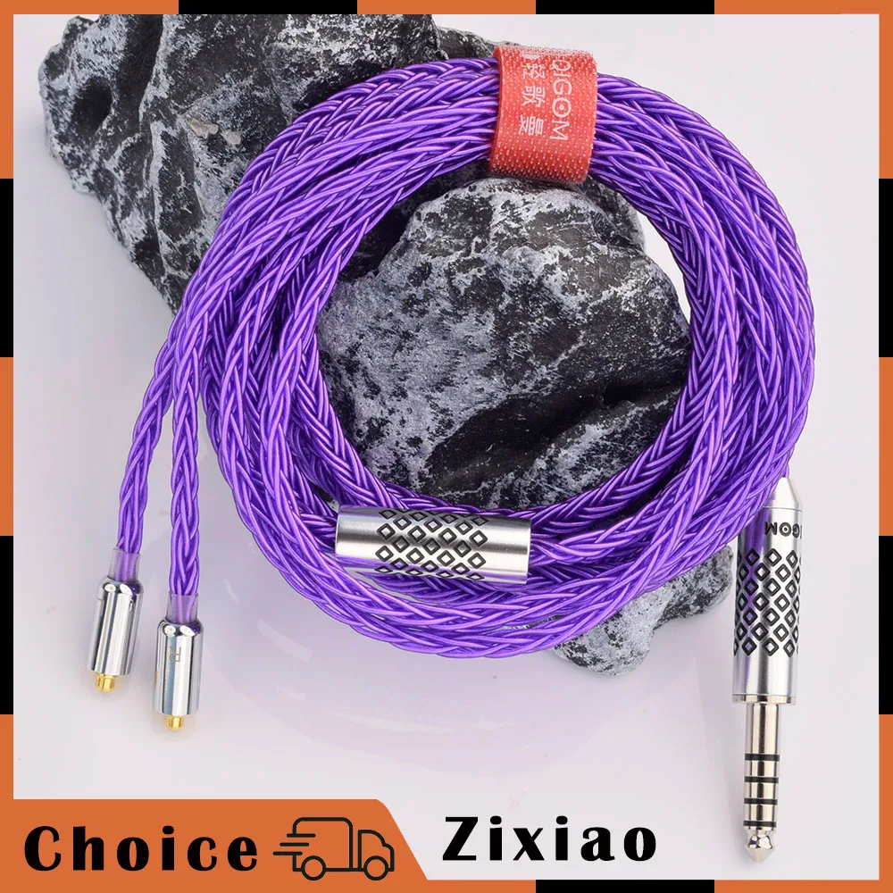 

QIGOM MMCX Earphone Cable Zixiao, Tri-frequency Separation, Reduce Transmission Loss, Loud Field, Headset Accessories