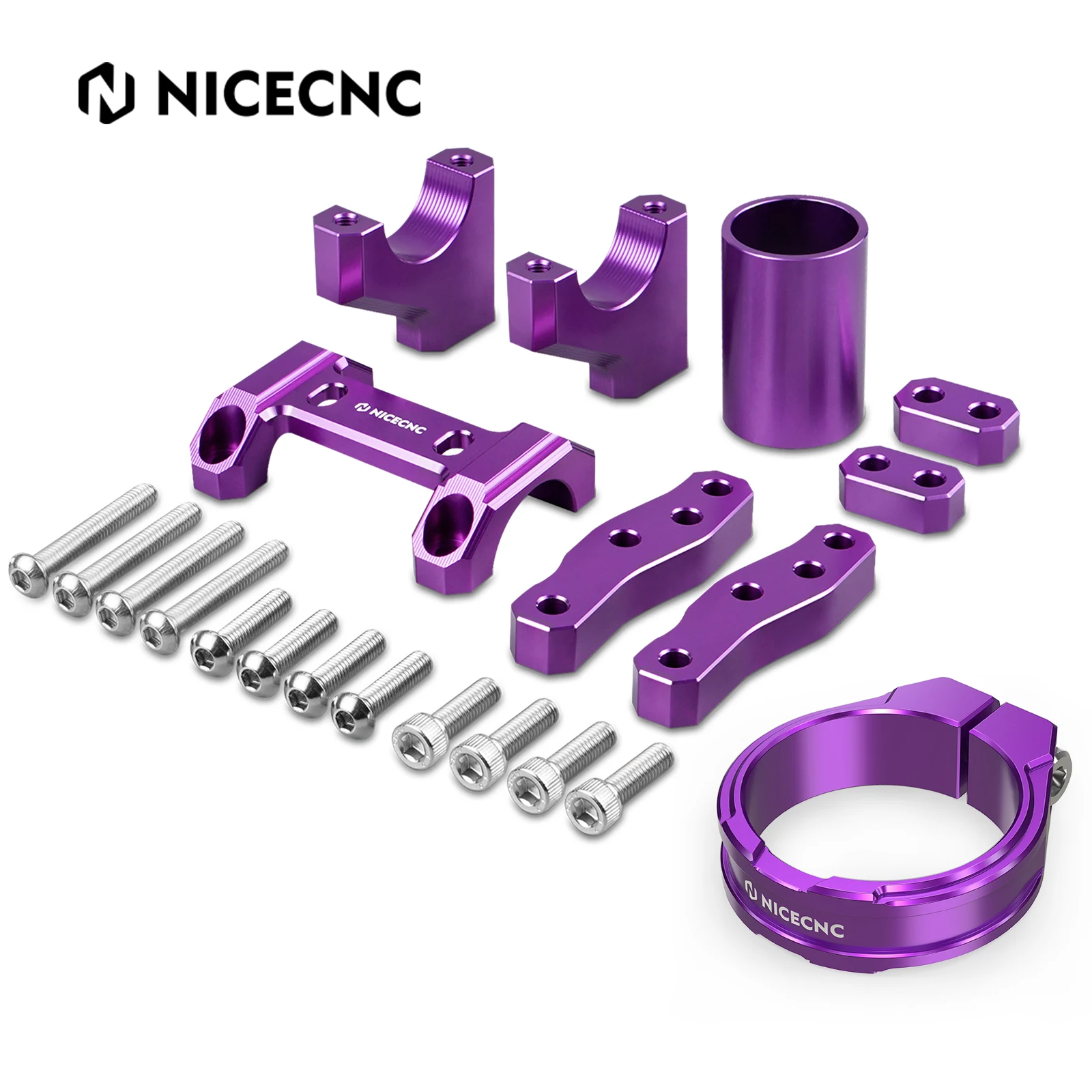 AliExpress NICECNC For Surron light bee X S L1E Segway X160 X260 Sur-ron Dirt Bike Front Handlebar Bar Riser Mount Bracket & Head Tube Frame Brace