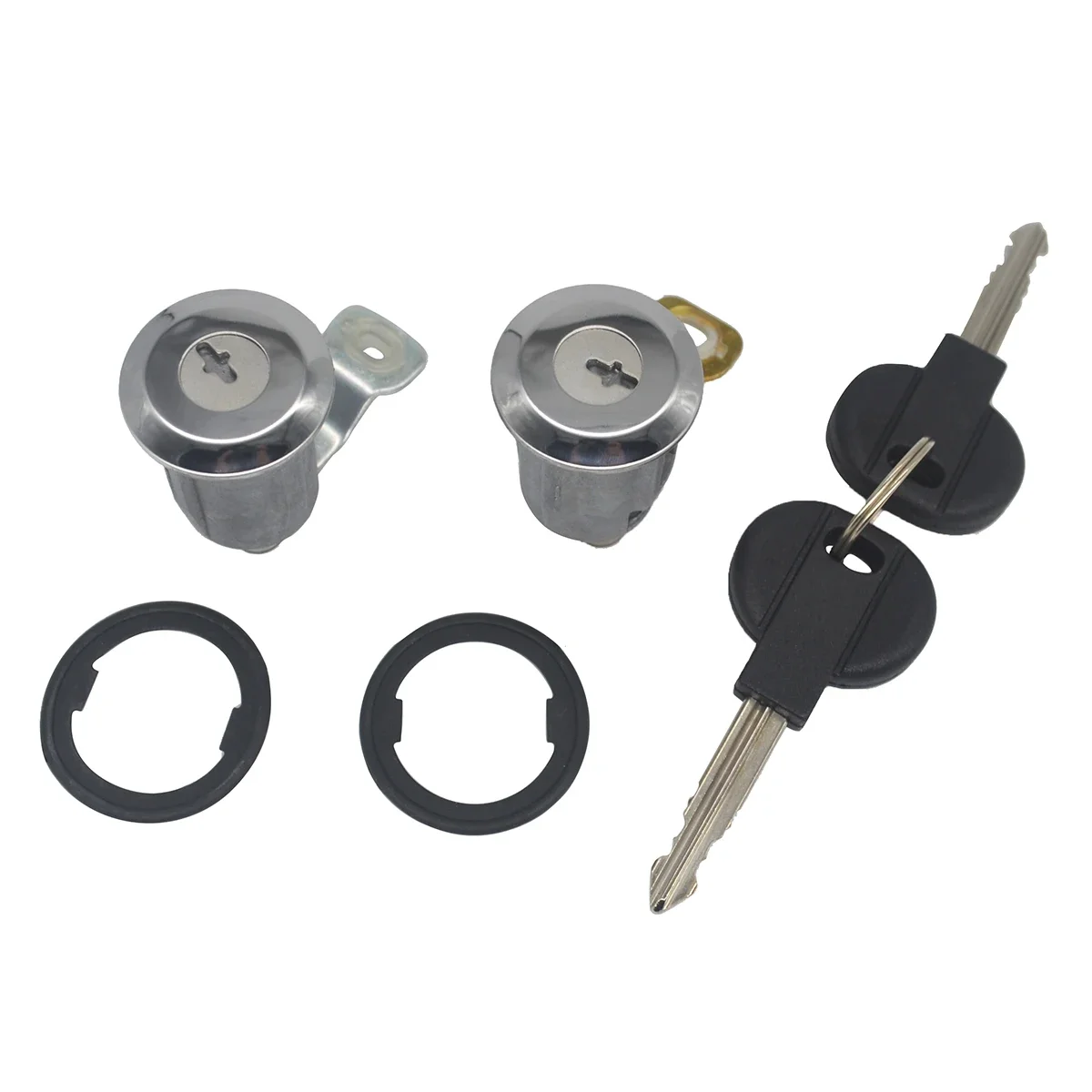 6 Pcs/2 Kit Door Lock Cylinder with Keys For Citroen Berlingo Xsara Picasso Peugeot 9170G3 252522