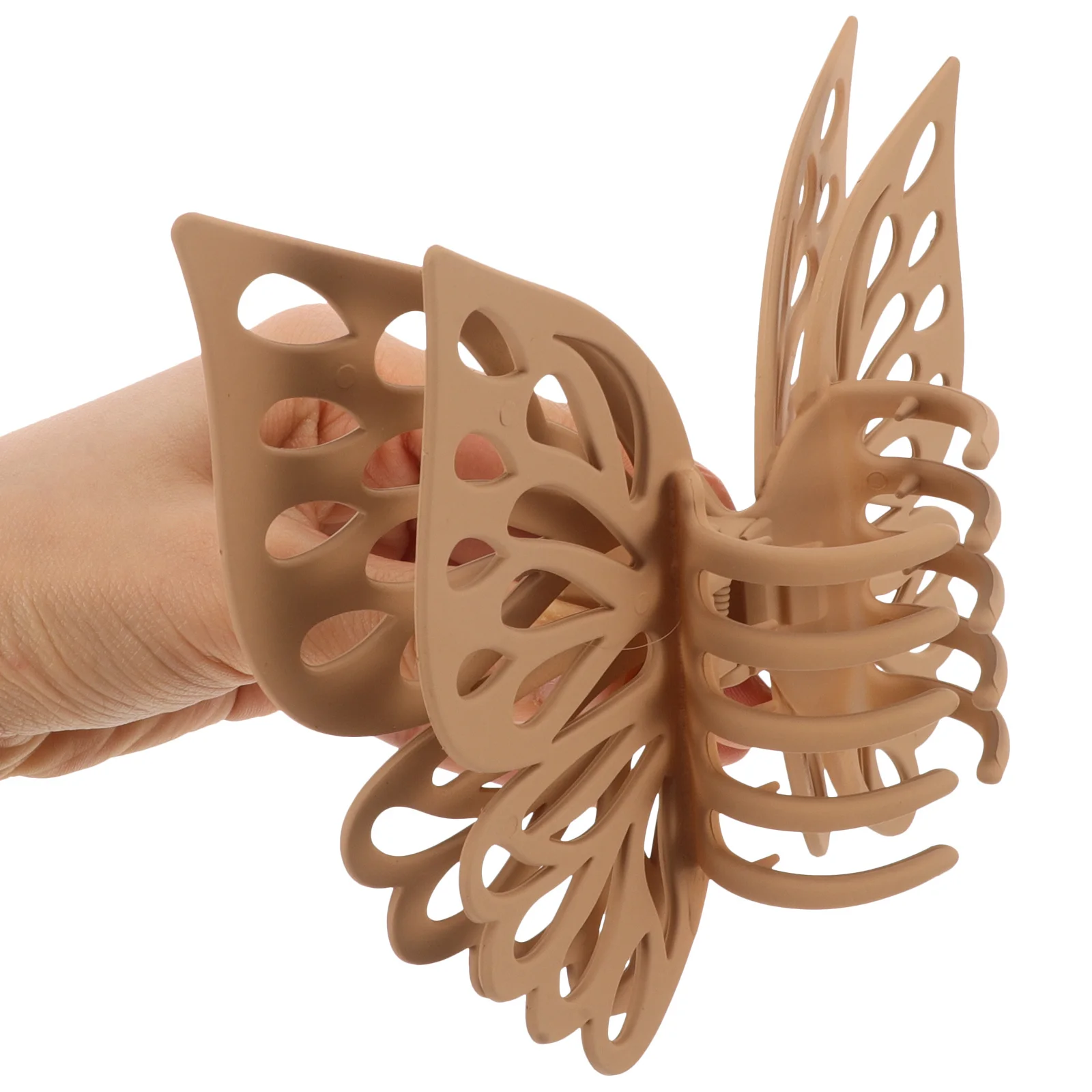 

8 шт. премиальных заколок для волос для женщин, модные заколки-бабочки, сильный захват, большие заколки-крабики, идеально подходят для церемоний и фотосессий