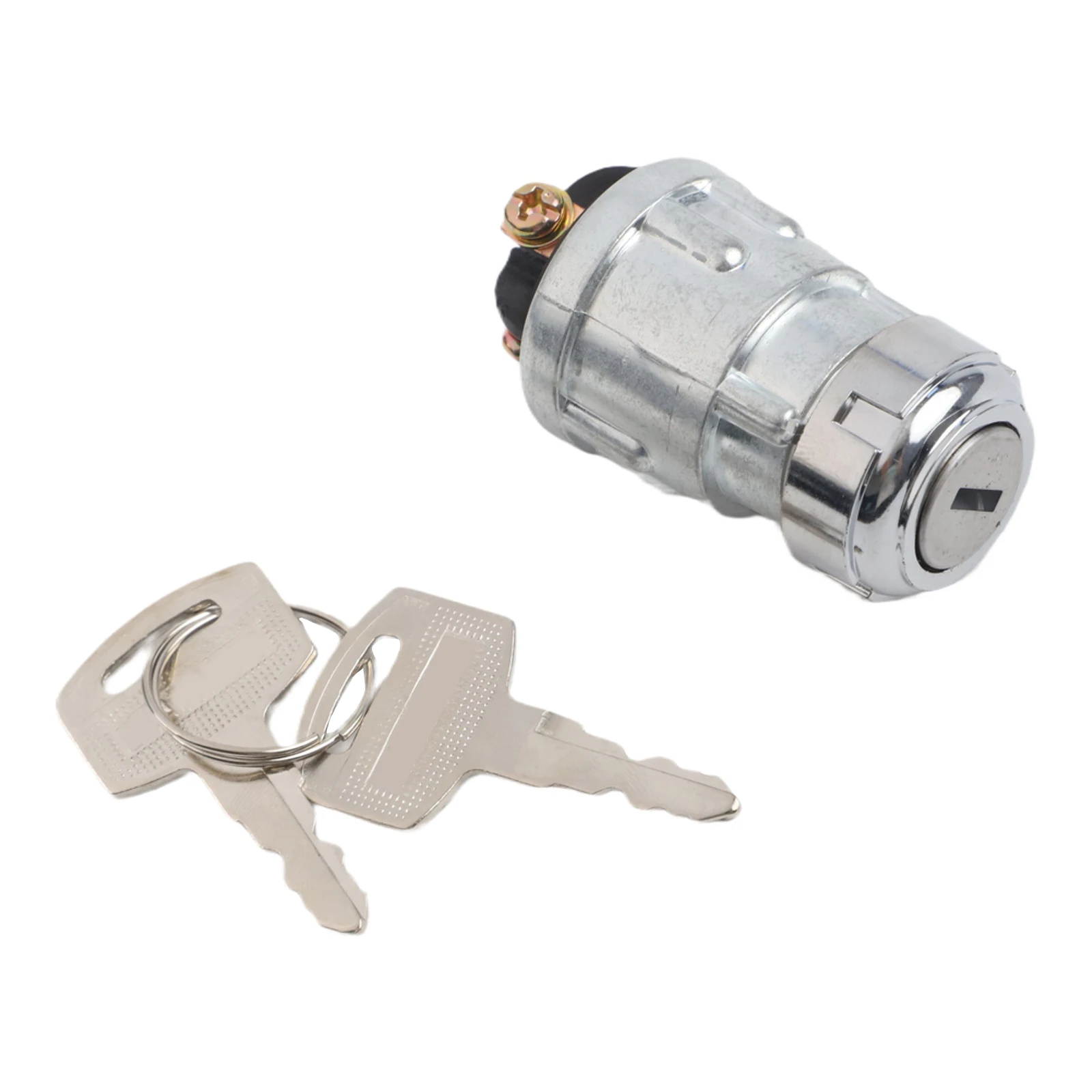 Forklift Ignition Switch JK423 Ignition Switch Reliable Starter Operation Three-pin Ignition Switch Ignition Switch Silver Black