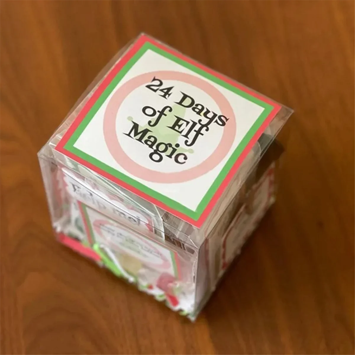 Kit mágico de elfo 30 días de Navidad, actividades divertidas de elfo, accesorios de elfo, kit de Navidad de elfo, Navidad divertida con cuenta regresiva