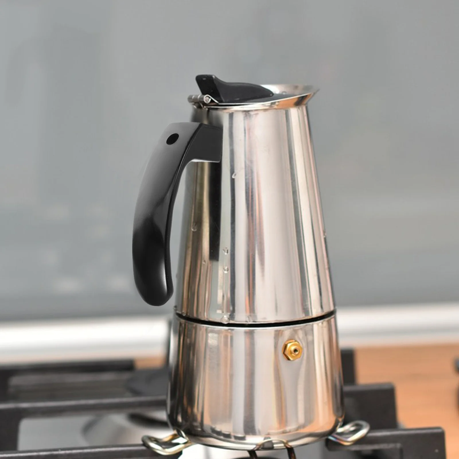 

1pcs Coffee Handle Replacement Sturdy Bakelite Grip For Tea Kettle Water Pot Anti-Scalding Universal Pot Handle Kitchen