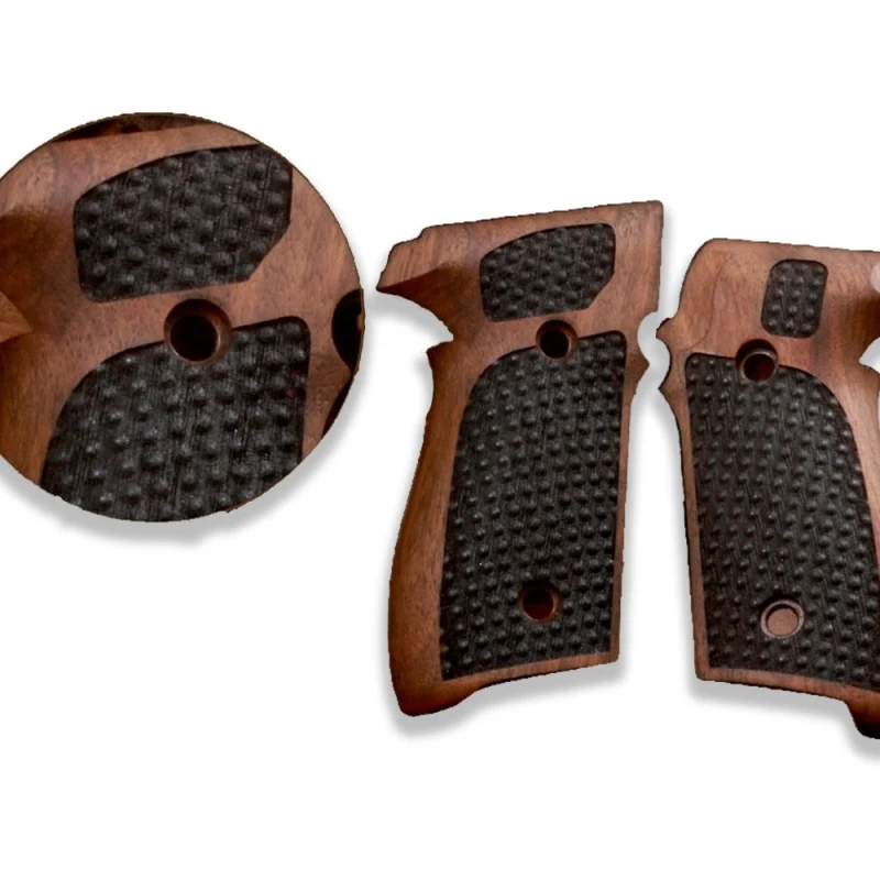 

KSD Brand Sig Sauer P228 / P229 Compatible Walnut Grips Dotted