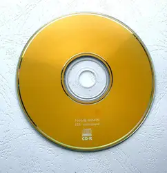Wholesale Authentic 10 discs 700 MB Gold Blank Printed CD-R Disc