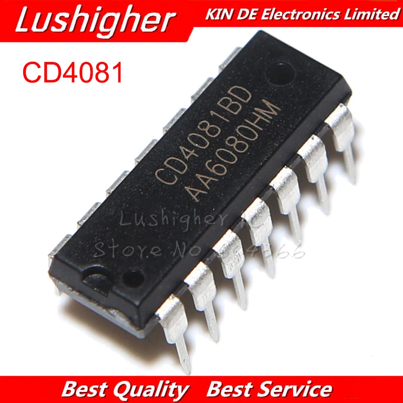 20PCS CD4081BE CD4081BD DIP14 CD4081 DIP IC New Original