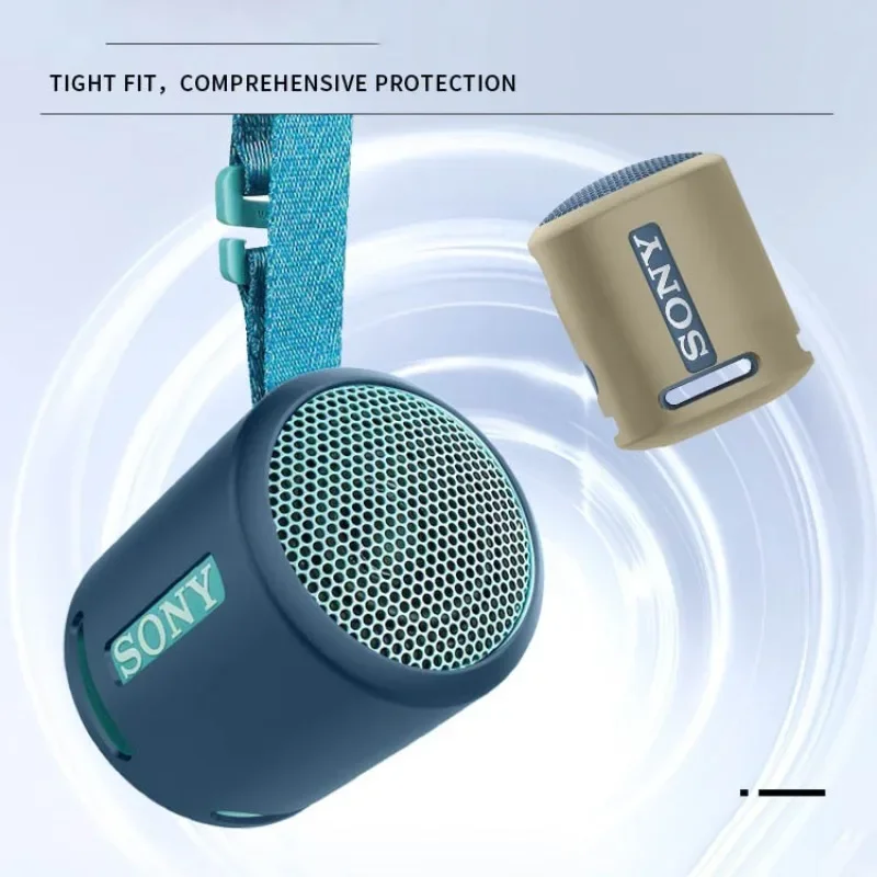 Skinlee para Sony SRS-XB100 XB13 funda de silicona líquida de Color sólido a prueba de golpes para Sony SRS-XB100 XB13 carcasa trasera
