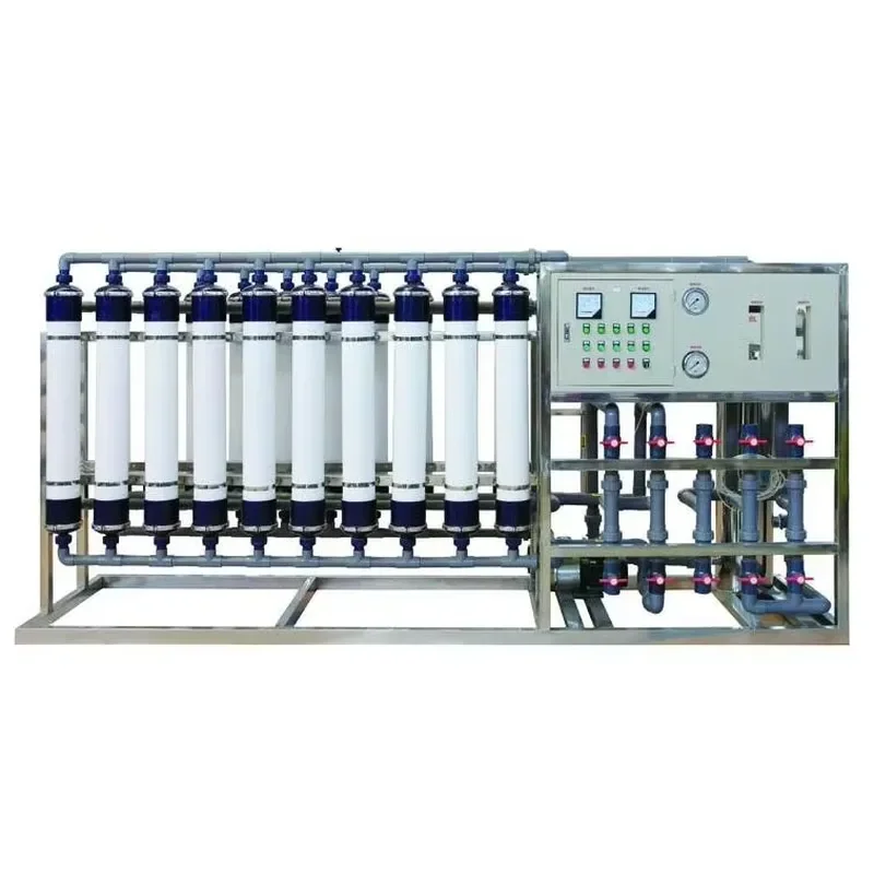 Reverse Osmosis Seawater Desalination Well Water Filtration System PLC Motor Pump Pressure Vessel for Low-Pressure Water