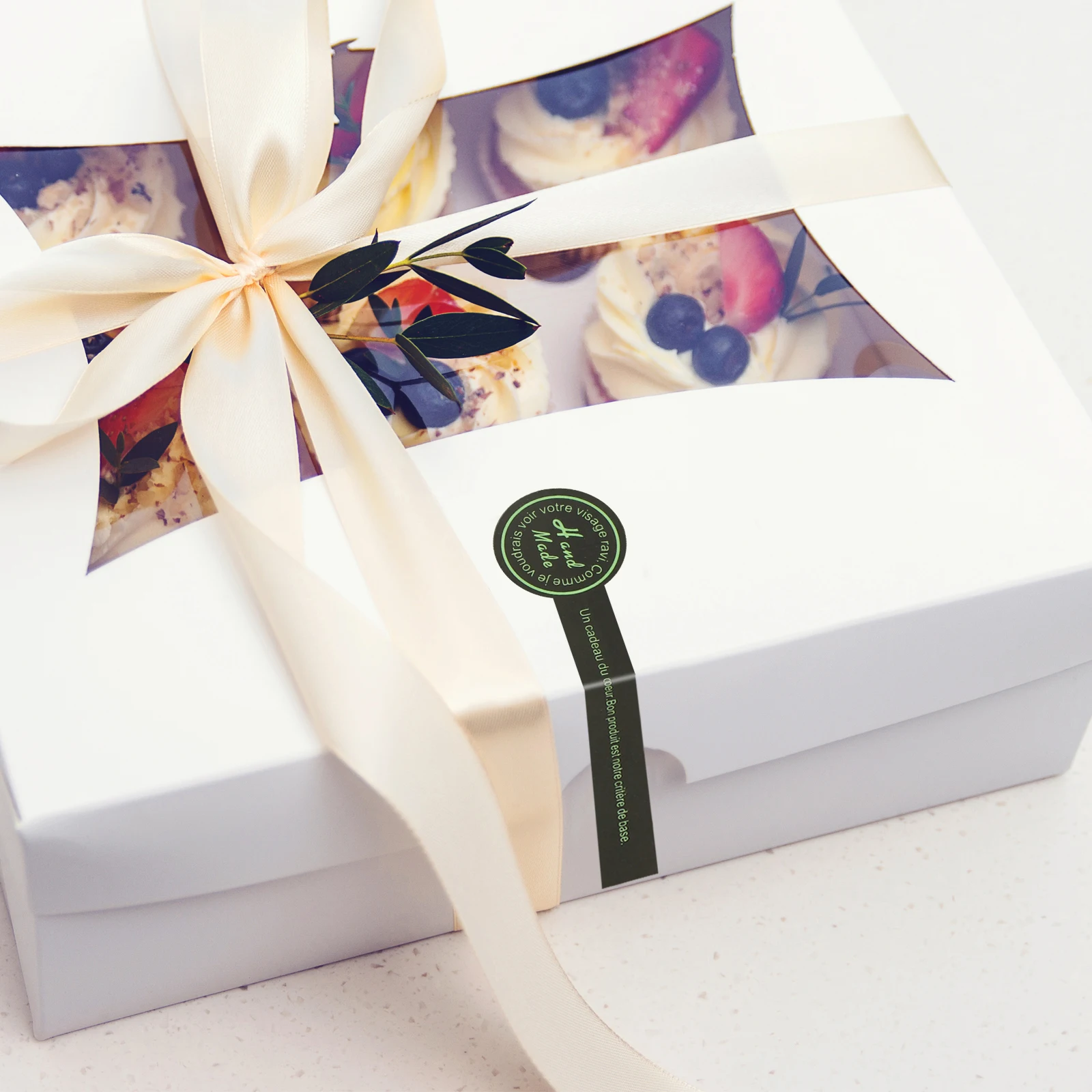 

Stickers Self-Adhesive Label For Gift Packaging Bag Wrapping Labels Bakery Diy Cake Box Decorative Strip Labels