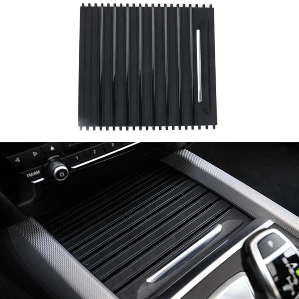 

​Car Console Center Drink Water Cup Roller Blind Cover Drink Holder Covers for BMW X5 X6 F15 F16 51169251973