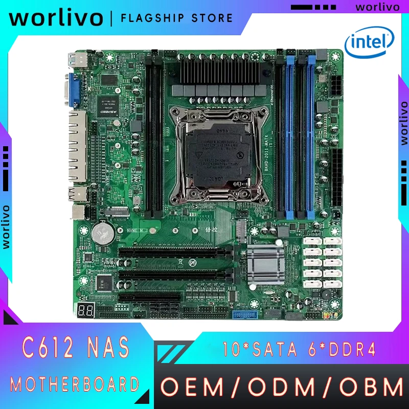 

Servers Virtual Machines Routers C612 NAS Build E5 V3 V4 DDR4 Max Up To 384GB 2xM2 NVME 10xSATA 3.0 PC X99 Motherboard