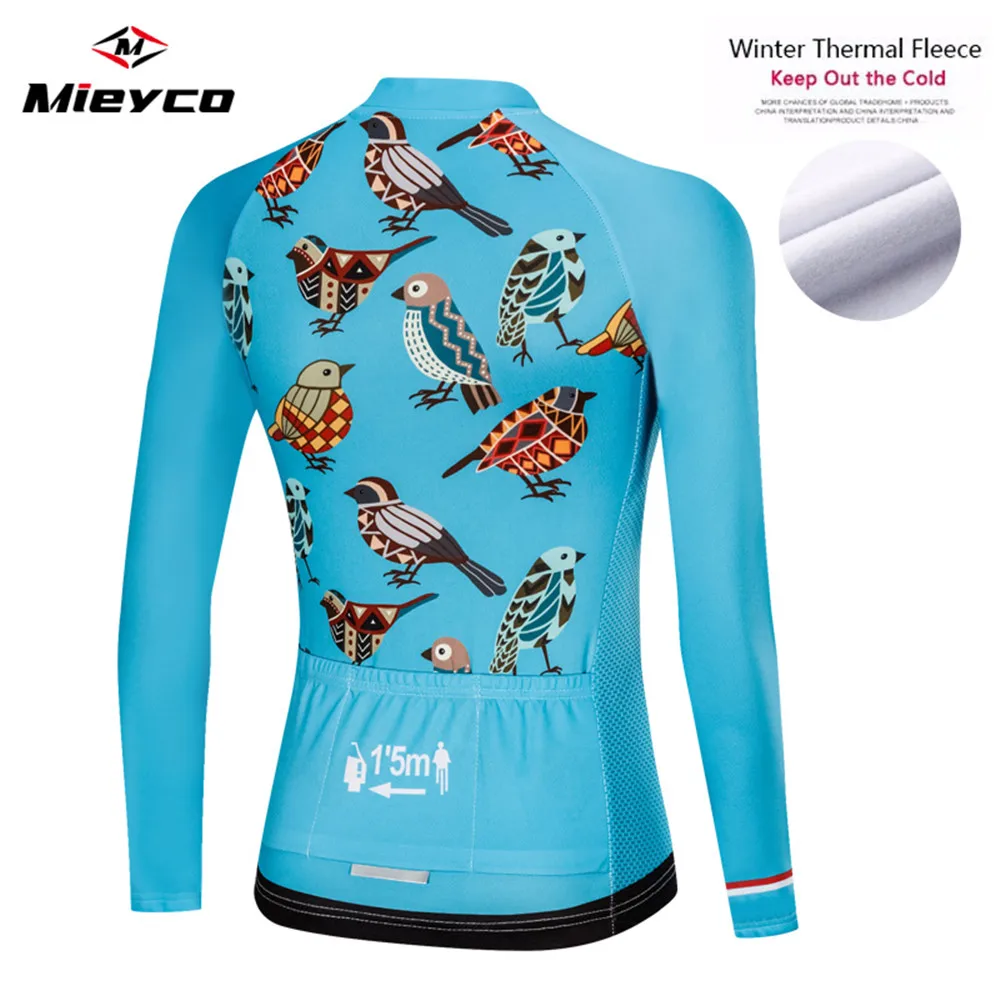 Giacca invernale maglia da ciclismo abbigliamento in pile termico camicia da bicicletta all\'aperto da montagna abiti da donna indossare Invierno