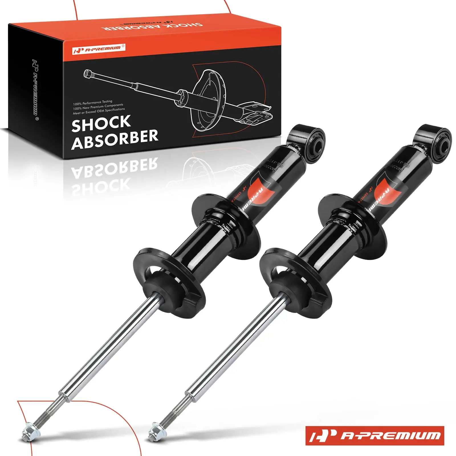 A-Premium Pair Front Side Shock Absorber for Chevrolet Colorado 2015-2022 GMC Canyon 2015-2022