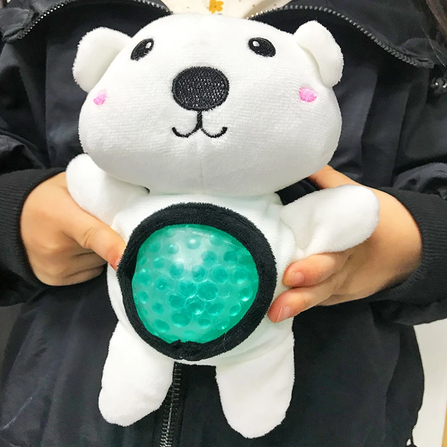 Boys and girls squeeze toys, cute teddy bear stress relief plush toys, children's birthday party gifts, holiday gifts