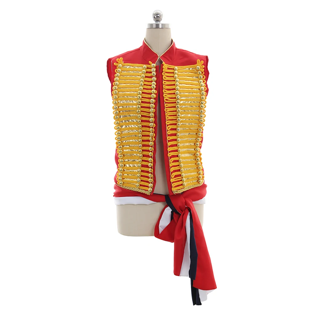 Musical Les Miserables Enjolras cosplay costume vest Enjolras red vest adult men halloween Enjolras costumes