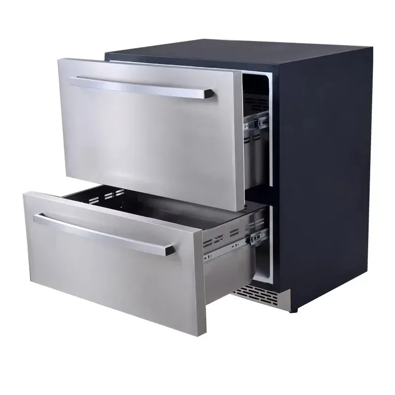 Certified 145L DC12V/24V Undercounter Compressor Refrigerator Freezer for US Campervans RV