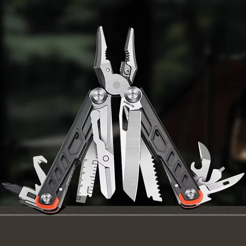 

Многофункциональные складные плоскогубцы из нержавеющей стали для активного отдыха, портативный инструмент для кемпинга и походов