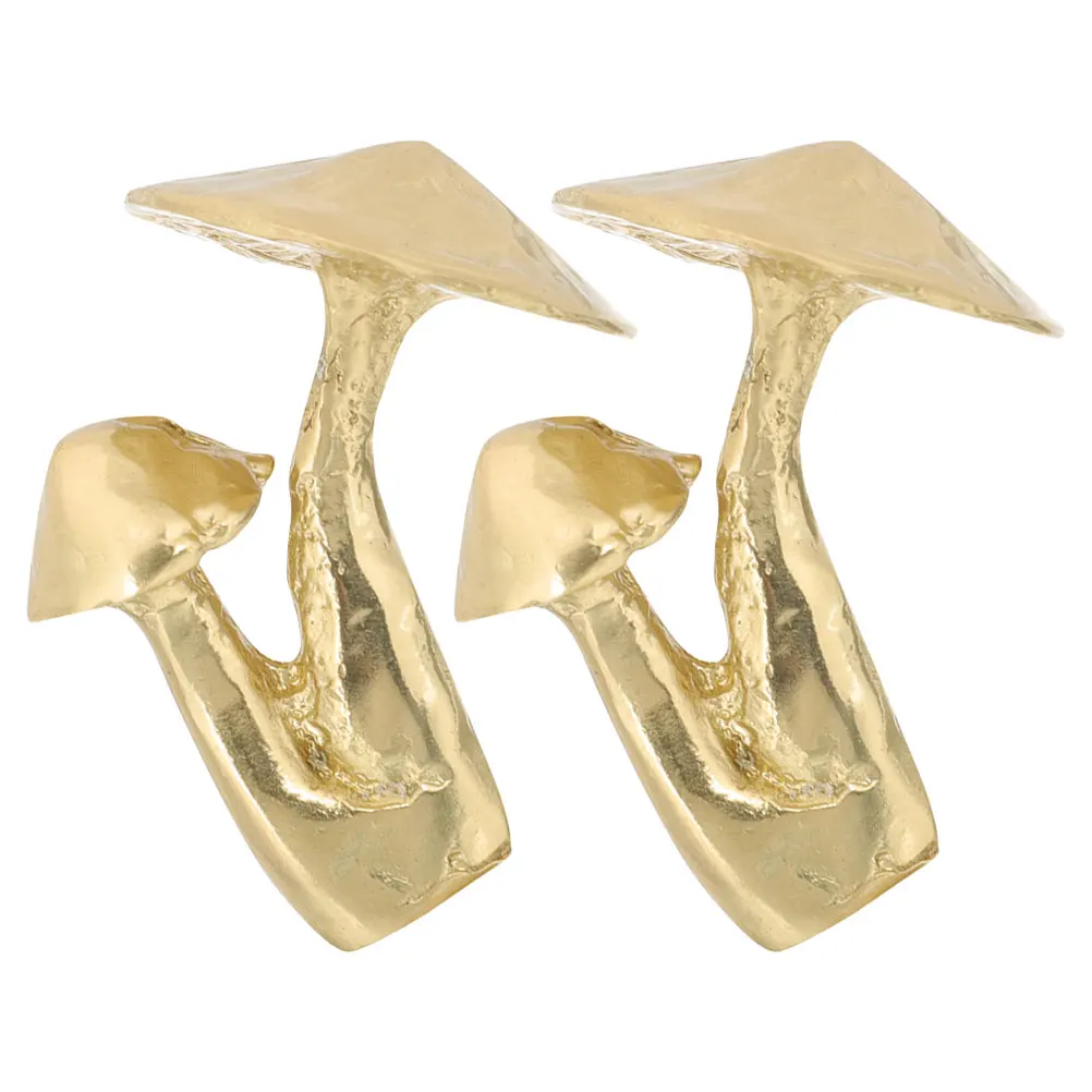 

2pcs Brass For Cabinets Knobs Durable Cabinet Wardrobe Furniture Hardware Easy Interior Door Handle Install Copper Handles