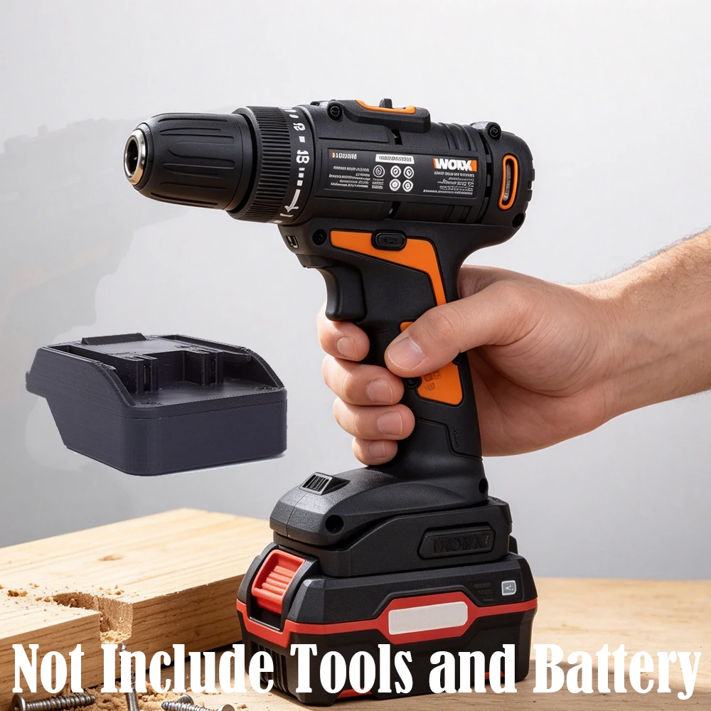 Battery Convert Adapter for Lidl Parkside X20V Team Lithium to for Worx 6PIN 20V Li-ion Power Tool Accessories(No Battery)