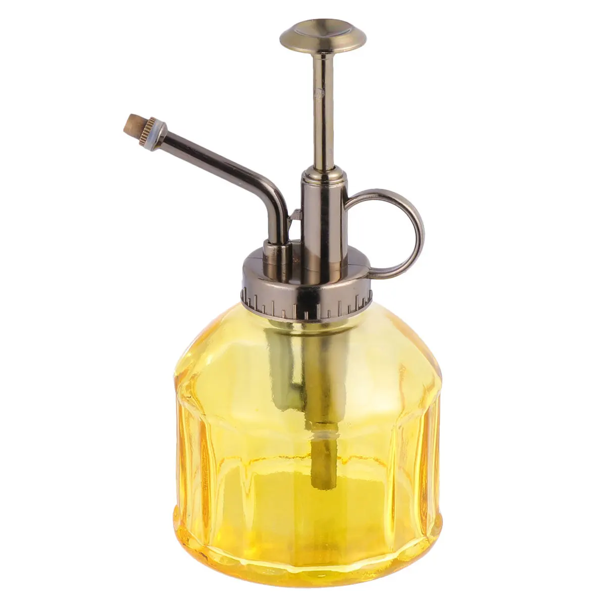 

1Pcs Hand Press Glass Watering Kettle Large Capacity Transparent Body Long Mouth Indoor Outdoor Plant Flower Garden Spray Bottle