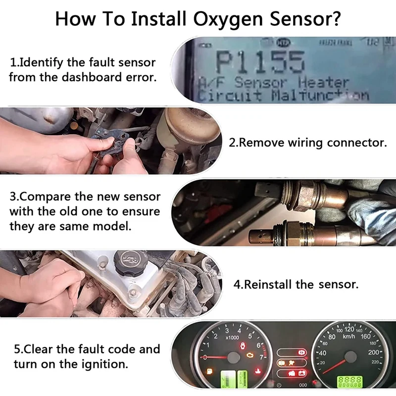 New Front Lambda Probe Oxygen O2 Sensor Fit For VOLKSWAGEN POLO MK5 1.2 03F906262B LAMBDA SENSOR 03F906262