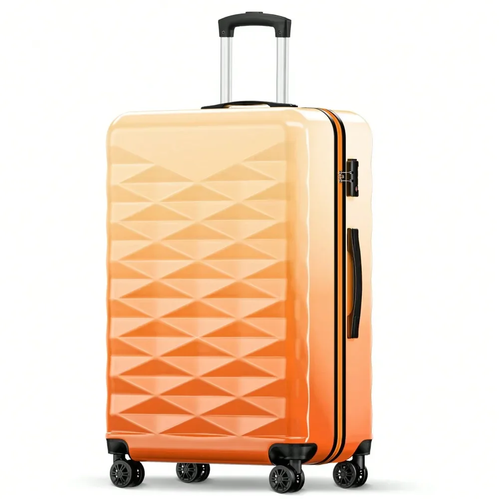 28 Inch CarryOn Suitcase With Spinner Wheels,Hard Shell Suitcases,Lightweight Rolling Luggage For Women,Equipped With 360 Spinne