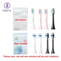 Original SOOCAS Sonic Electric Toothbrush Heads Replacement  SOOCAS X1 X3 X3U X5 teeth brush replacement heads