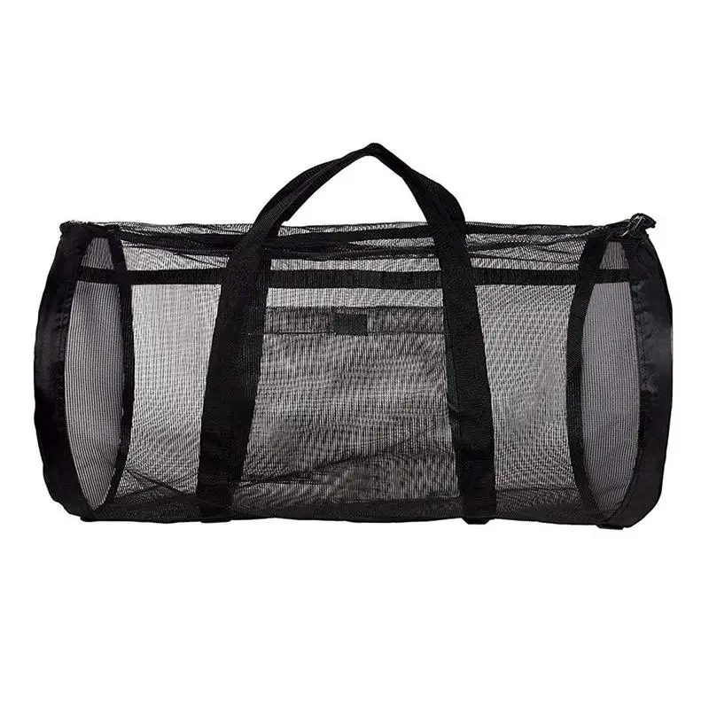 Surfing Swiming Multifunctional Snorkeling Foldable Mesh Tote Portable Nylon Outdoor Scuba Diving Extra Large Beach Storage Bag