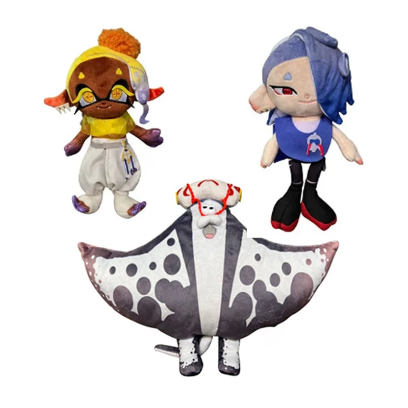 

25cm Splatoon Plush Toy Anime Doll Splatoons 2 NS Ika Musume Plush Toy Soft Plush Stuffed Doll Children Best Birthday Gifts