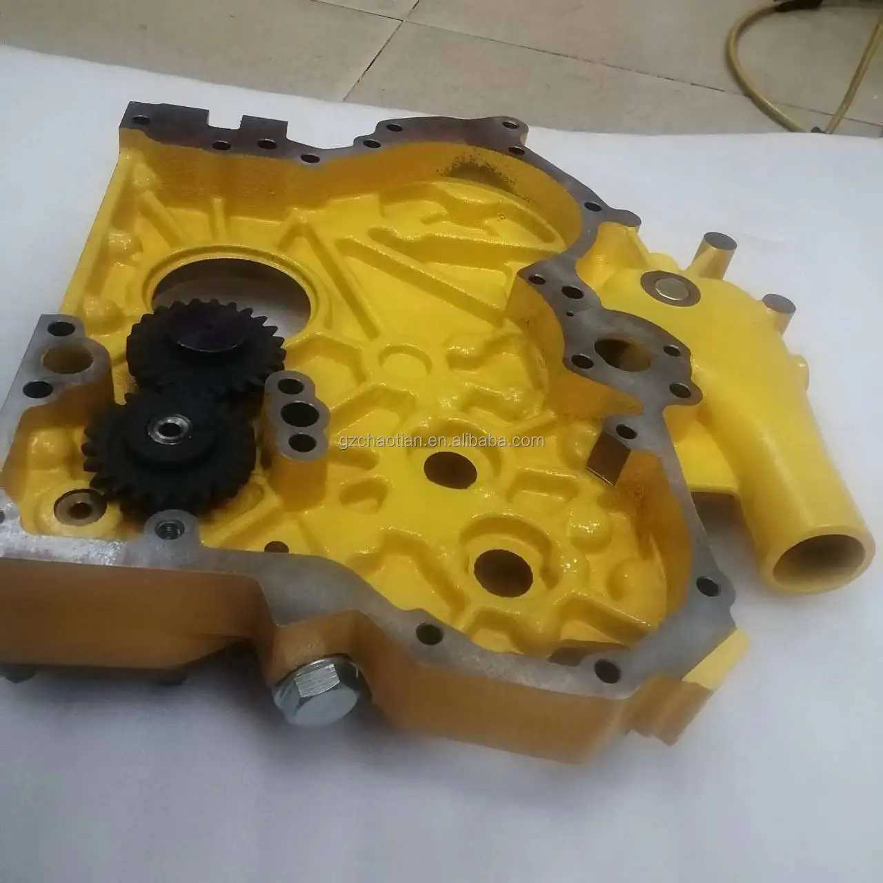 Factory Direct E320C oil pump with inter cooler CAT320C  for excavator oil pump assy