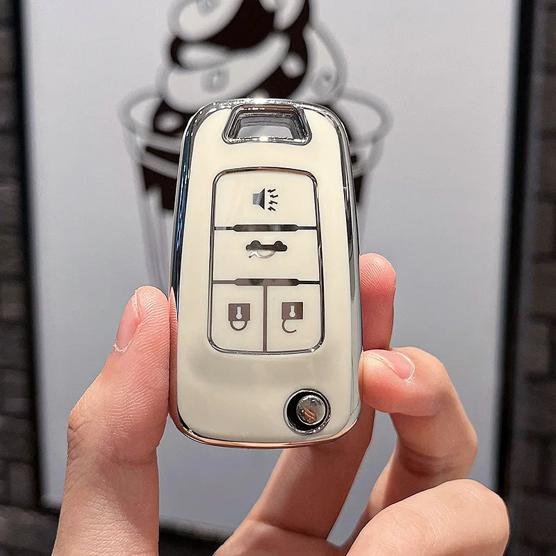 For Chevrolet Cruze Trax Lova Malibu Buick Opel Astra Corsa ADAM S Antara Meriva Zafira Insignia GTC Car Key Case Accessories
