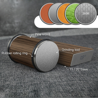 2025 Upgrade Roller Knife Sharpener Professional Rolling Sharpeners Woodwork Grinding Tool Whetstone 240-10000# Diamond Stone