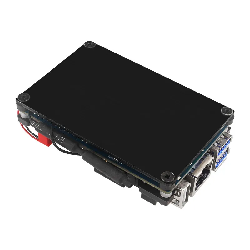 For Orange Pi 3 LTS Aluminum Alloy Case – Heat-Dissipating Protective Enclosure with Cooling Fan