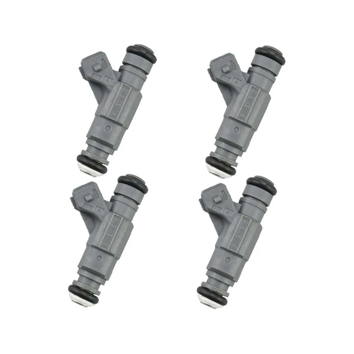 1 Set of 4 0280156063 06A906031BC FJ896 Fuel Injector Nozzle for   A3 TT Quattro 1.8L L4 2003-2006 3.2L