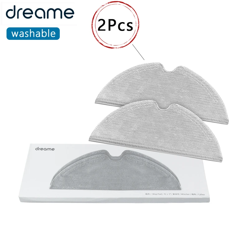 ไม้ถูพื้นสำหรับ Xiaomi Mijia 1C 2C หุ่นยนต์ดูดฝุ่น/F9 Dreame D9ผ้าเช็ดทำความสะอาดอุปกรณ์เสริมของแท้
