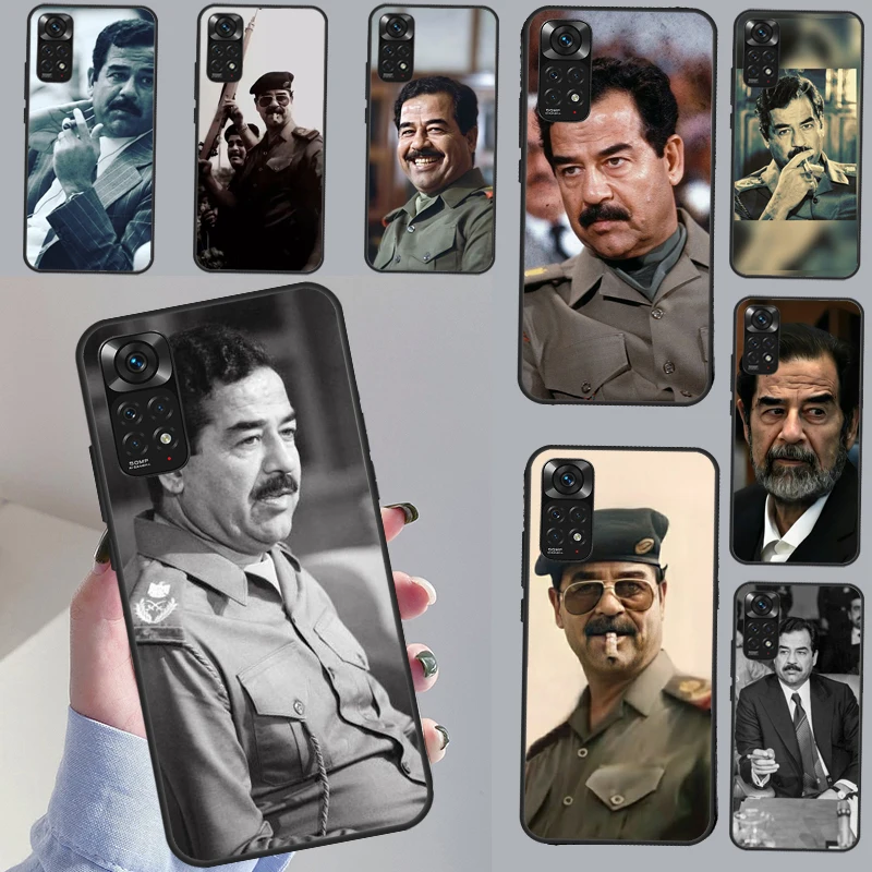 Saddam Hussein Iraq Case For Redmi Note 11 10 8 9 12 Pro Plus Note 12S 11S 10S 9S Cover For Redmi 12C 9C 10C 10A