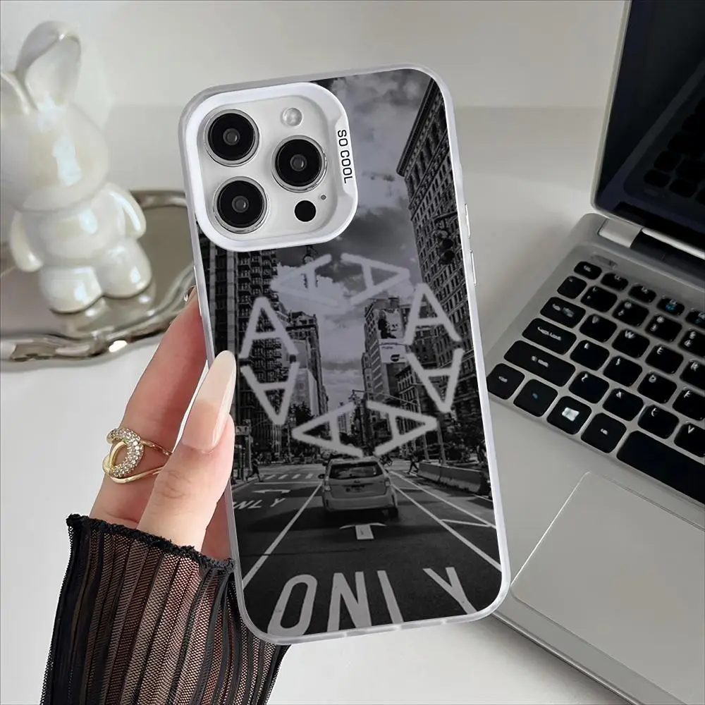 

Art R-Retro New York Street Phone Case Case for IPhone 16 13 14 15 17 Air Pro Max Shockproof Hard Cover