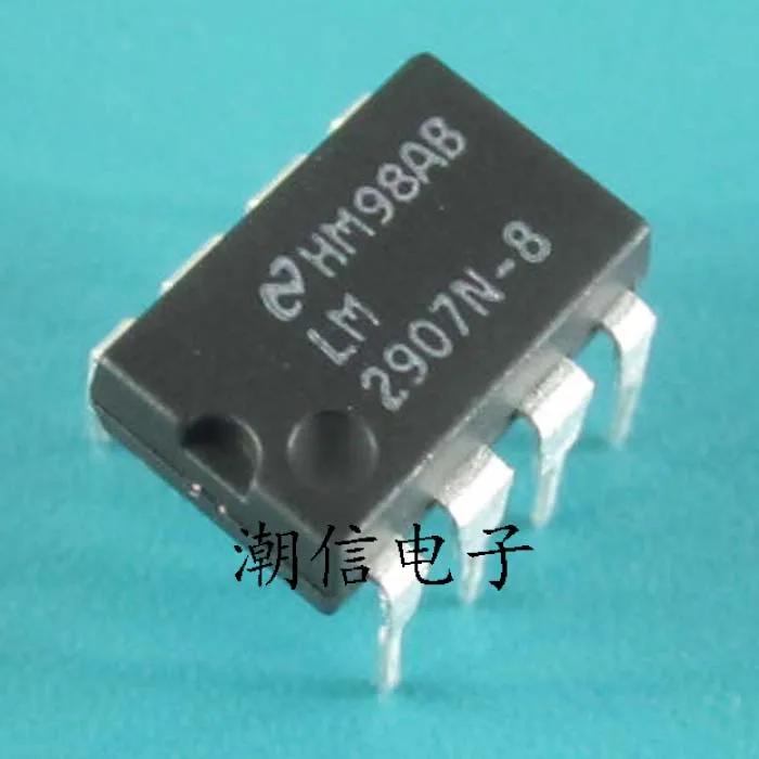 Lm2907n-8 voltage frequency converter