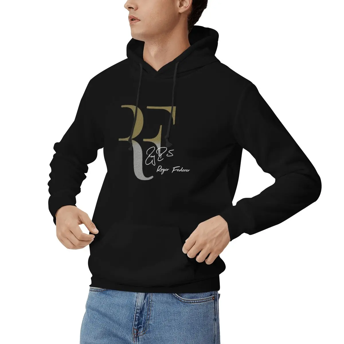 Roger Federer Hoodies Men's Women Casual Pullover Sweatshirt Hip Hop Long Sleeve Clothing Autumn Winter