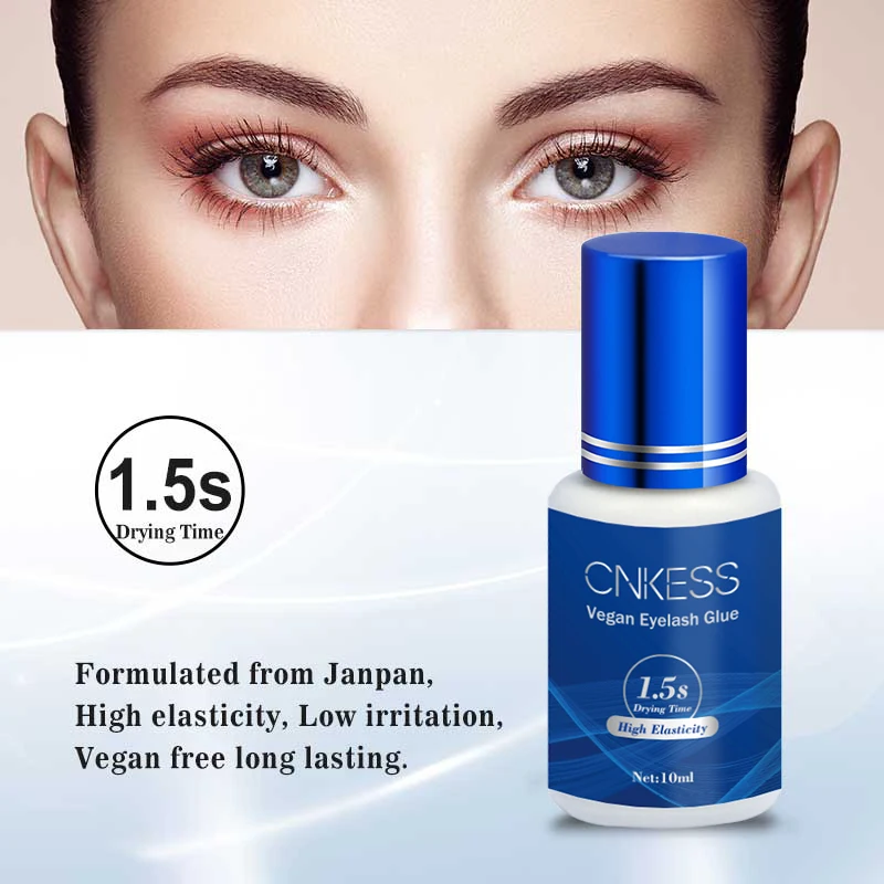 Großhandel profession elle langlebige vegane Wimpern kleber pflanzliche Wimpern kleber verlängerung 10 ml opp Beutel 7 ~ 10 Arbeitstage