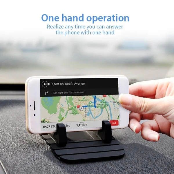 Anti-slip Car Silicone Holder Mat Pad Dashboard Stand Mount For Mg Hs Mobile Phones Safety And Security Cell Phone Bra