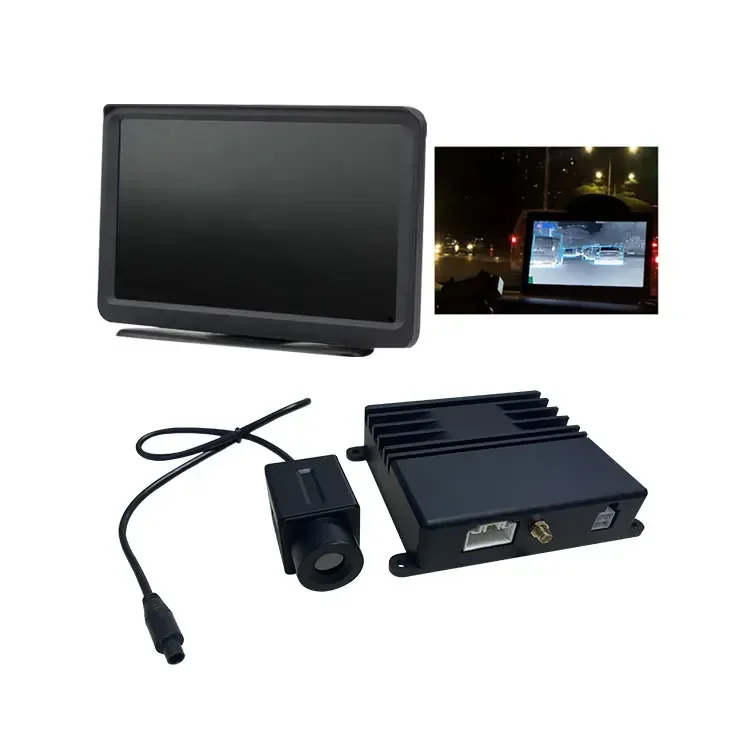 USA Stock Night vision IP67 Avoid obstacles system Driving Thermal Car Infrared imaging camera Auto Black Box car night vision
