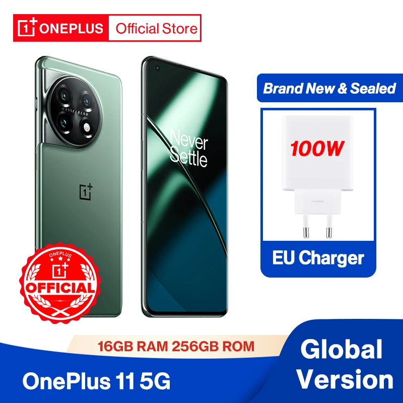 Wersja globalna OnePlus 11 5G 8GB 128GB Snapdragon 8 Gen 2 2K 120Hz wyświetlacz AMOLED 100W SUPERVOOC Charge 5000mAh Battery