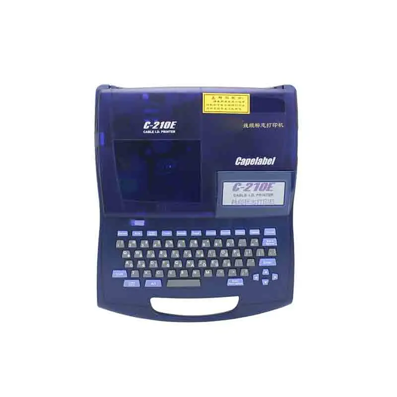 

C-210E Line Marking Machine Portable Marking Machine Number Tube Sleeve Label Thermal Printer Original Imported English Keyboard