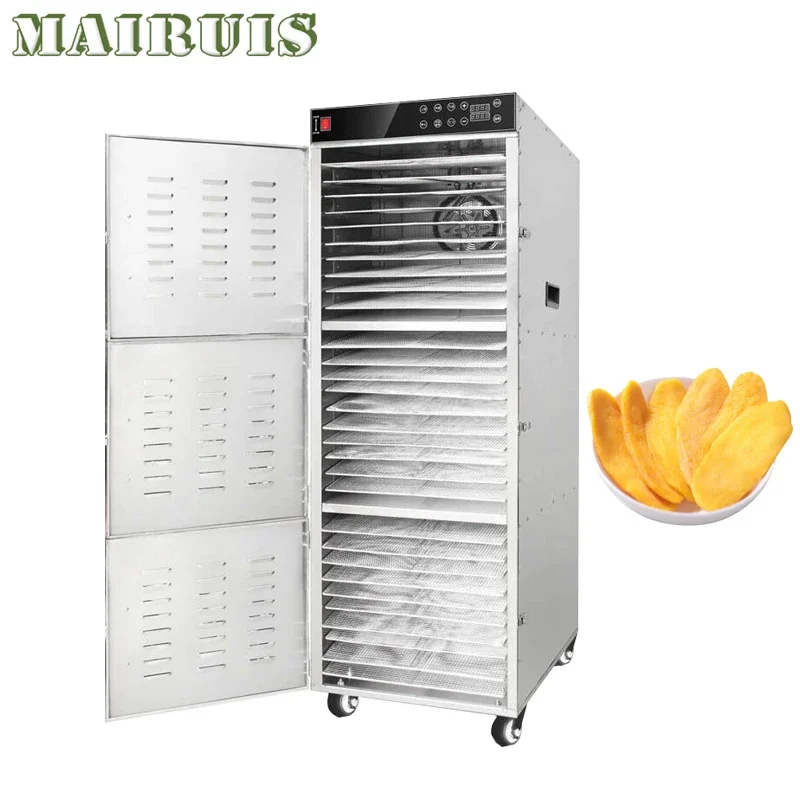 220V 30-Layer Stainless Steel Food Dehydrator Fruit Dryer  Vegetable  Fruit Dehydrator Machine