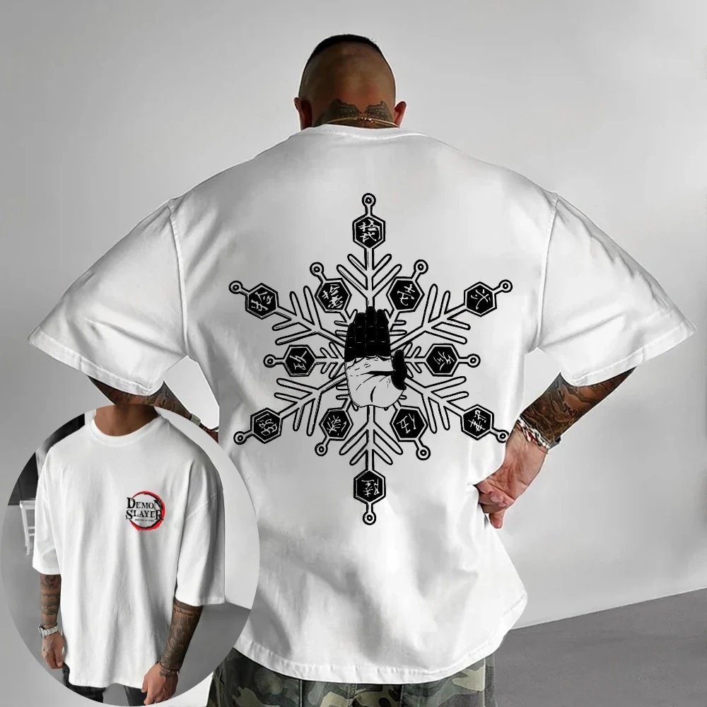 شيطان القاتل تي شيرت رجالي Sakonji Urokodaki أنيمي الصيف الفتيان ربيع الخريف الأطفال قصيرة الأكمام ملابس الوالدين والطفل عادية #1