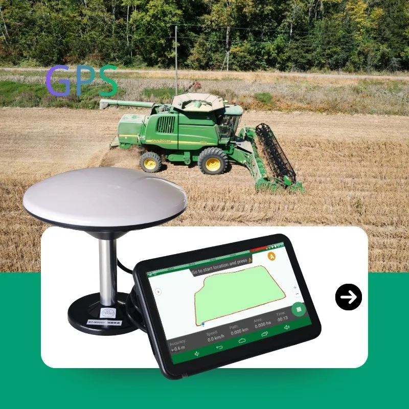 7 Inch Agricultural Tractor Navigator High Precision Positioning Farm Planting Fertilization Guidance Device