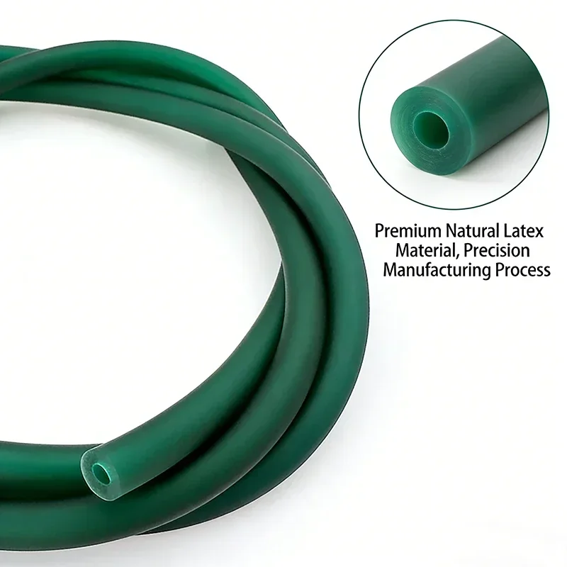 Antifreeze Latex Tube Ice Green OD 1.6-1.7-1.8-2-3-4mm Natural Rubber Hose High Resilience Slingshot Speargun Band