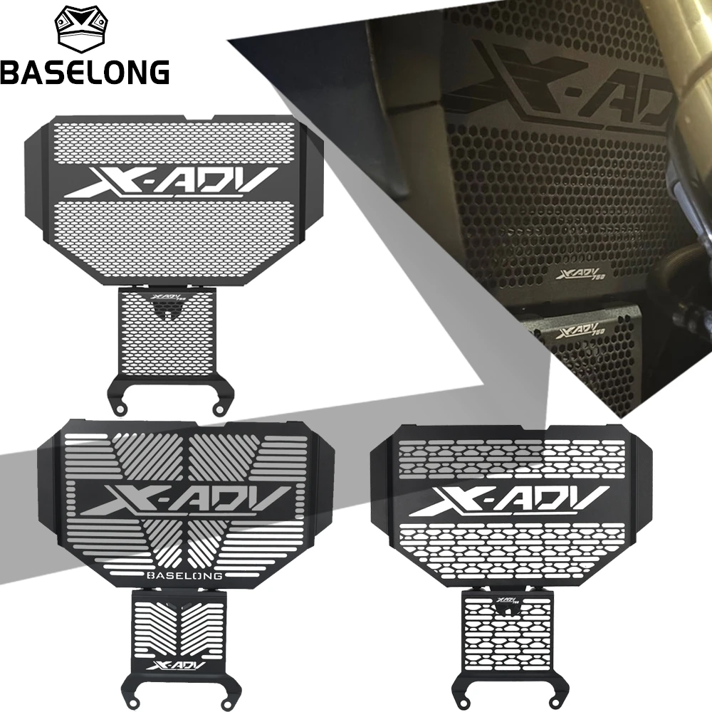 

FOR HONDA X-ADV 750 XADV 750 2021-2022-2023-2024-2025-2026-2027 Motorcycle Radiator Guard Oil Cooler Grille Cover Protector